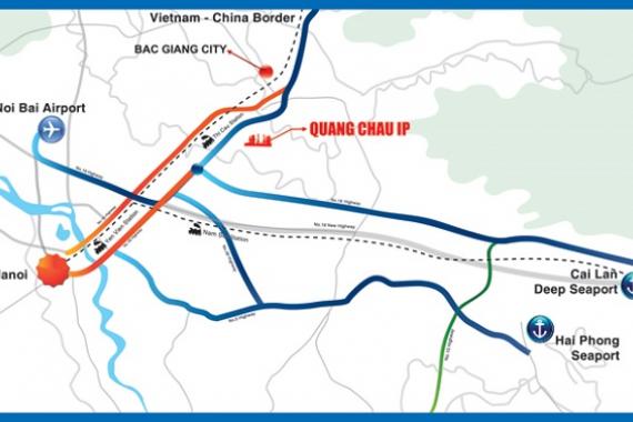 Quang Chau Industrial Park - Bac Giang province 1 QUANG CHAU INDUSTRIAL PARK